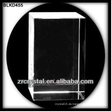 Blank Crystal Cube für 3D Lasergravur BLKD455